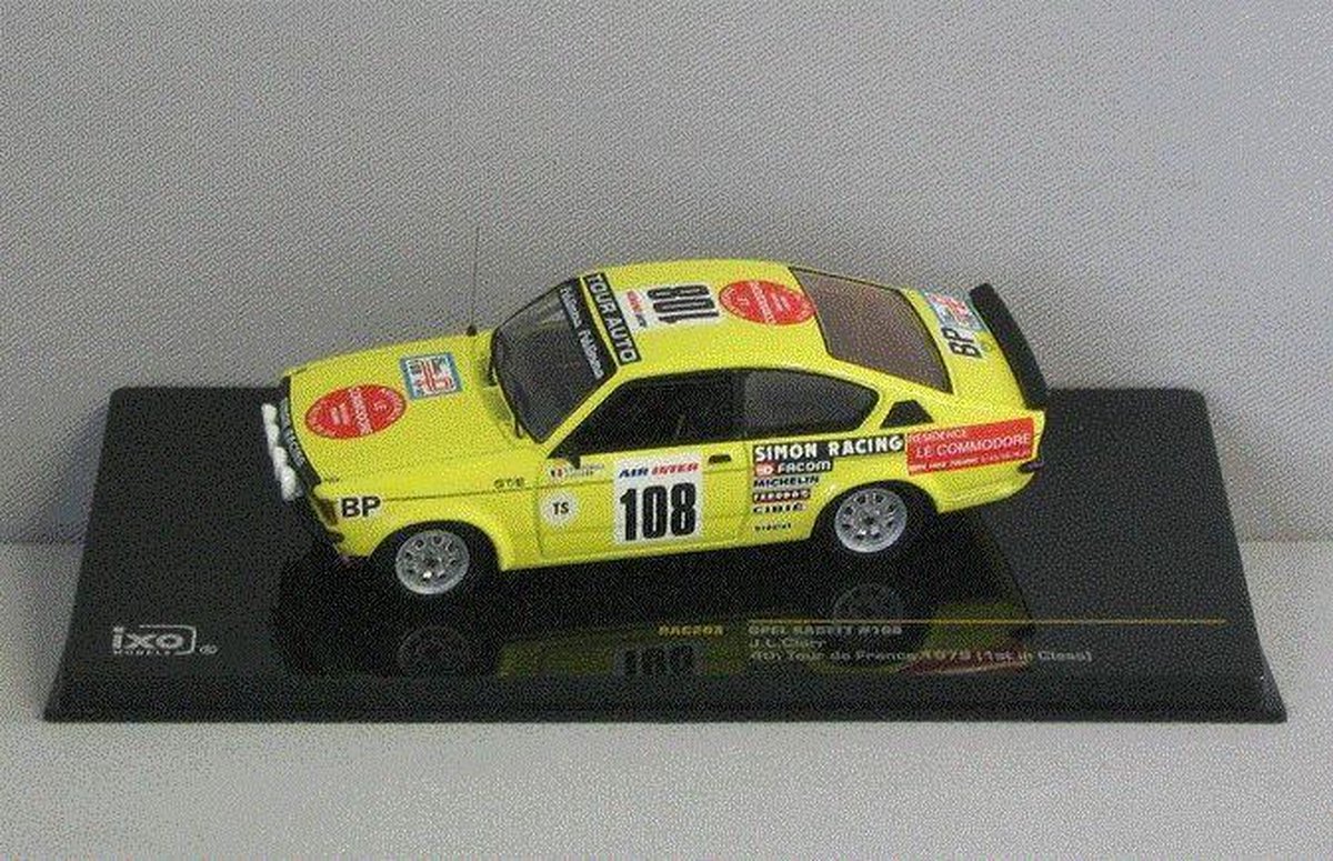 ixo models 1/43 (RAC203) Opel Kadett #108 4th Tour de France 1979 (1st