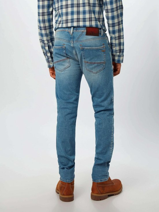 LTB Servando X D Agustin Undamaged Tapered Fit Jeans Blauw Heren | bol.com