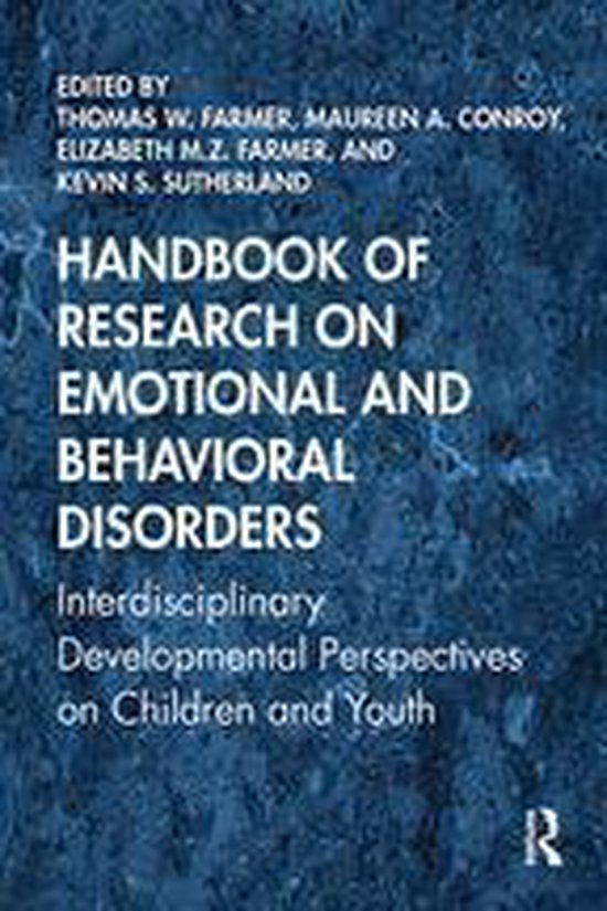 Handbook of Research on Emotional and Behavioral Disorders - cover