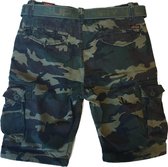 Superdry stevige cargo bermuda katoen - Maat W29