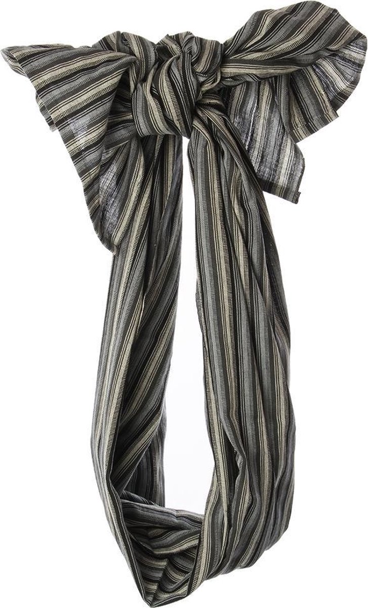 Bohemian Fairtrade Maya Draagdoek 260x90cm Zwart