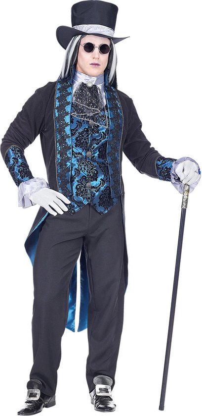 mist Lucht Kantine WIDMANN - Blauw Victoriaans vampier kostuum voor mannen - XL - Volwassenen  kostuums | bol.com