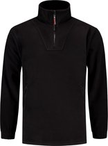 Tricorp Fleece sweater - Casual - 301001 - Zwart - maat XL