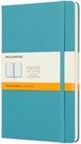 Moleskine Classic Notitieboek - Large - Hardcover - Gelinieerd - Rif Blauw