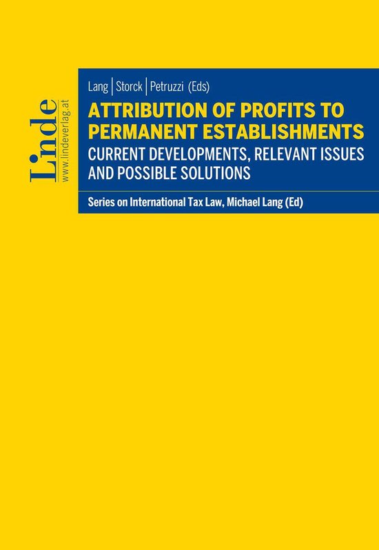 Attribution of Profits to Permanent Establishments - cover