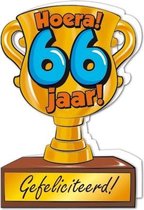 Trofee kaart - 66 jaar