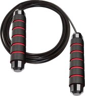 Springtouw met Schuim Handvat - Jump Rope - Fitness - Schuim - Verstelbaar - Rood