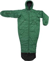 Bergstop Slaapzak En Jas Cozybag Zippy -5°c Unisex Groen Mt L