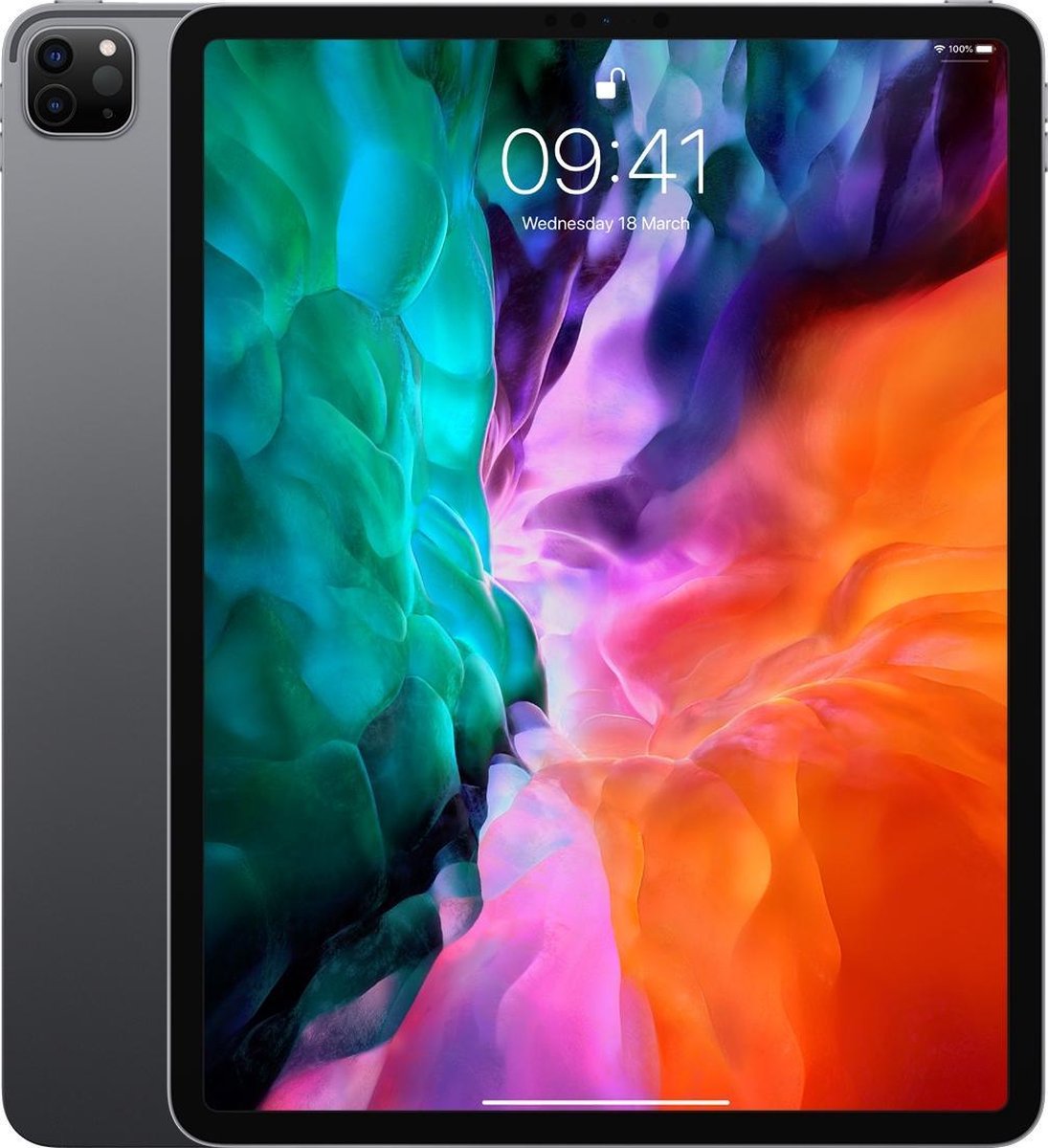 Apple iPad Pro (2020) - 12.9 inch - WiFi - 128GB - Spacegrijs | bol