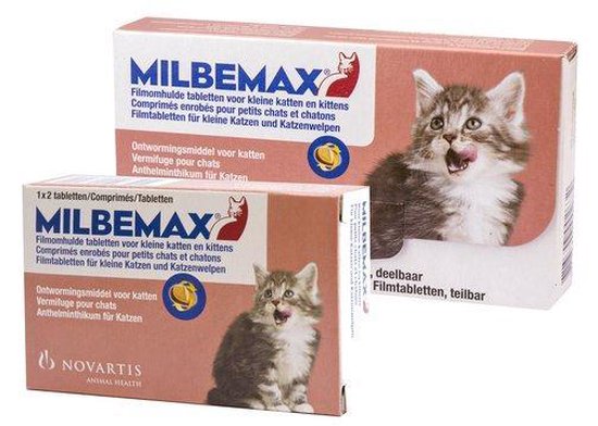 bol.com | Milbemax Tablet Kat/Kitten - 10X2 TABL