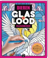 Glas-in-lood kleurboek - Dieren