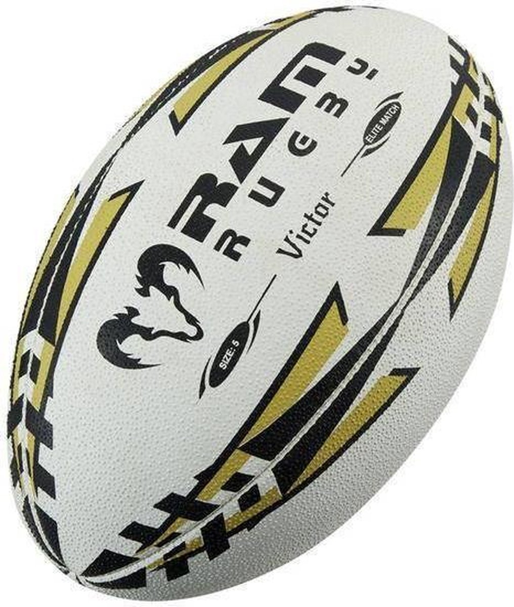 Victor Elite rugbybal - Ultieme wedstrijdbal - 3D grip - Maat 5