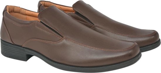 Heren loafers bruin maat 43 PU leer | bol.com