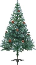 Kunstkerstboom met dennenappels 150 cm