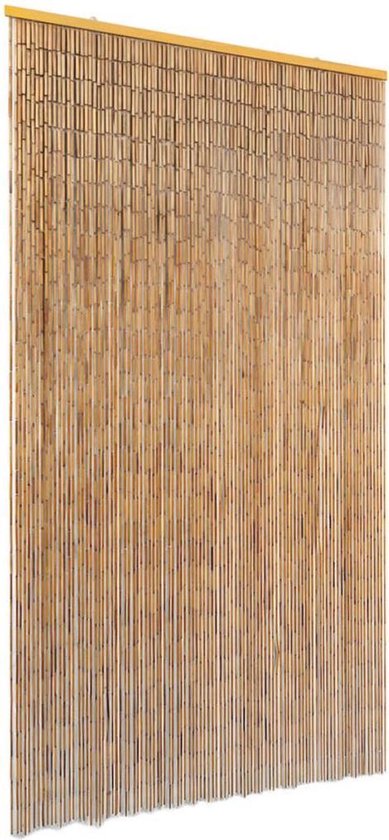 VidaXL Vliegengordijn 100x200 cm bamboe - Kantoormeubelen Plus