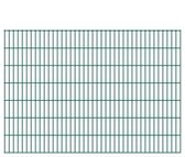 Dubbelstaafmat 2008 x 1430 mm 6 m groen 3 stuks