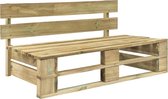 Pallet Tuinbank - FSC Hout - Groen - 110x66x55 cm (B x D x H)