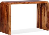 Dressoir/bureau massief sheeshamhout bruin