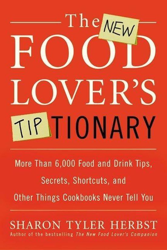 The New Food Lover's Tiptionary - cover