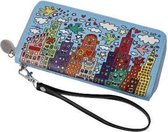 Goebel - James Rizzi | Portemonnee My New York City Day | Kunstleer - 3 vakken - 19cm