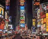 MyHobby Borduurpakket – Times Square New York 60x50 cm - Aida borduurstof 5,5 kruisjes/cm (14 count) - Telpatroon - Borduurgaren - Borduurnaald - Handleiding - Voor Beginners & Gevorderden - Complete borduurset