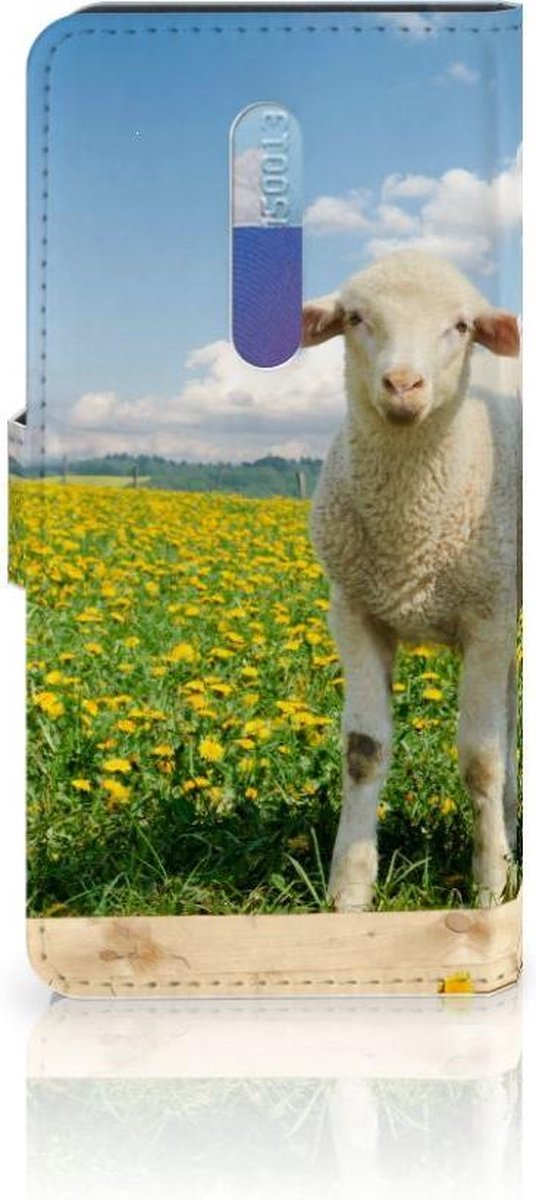 Xiaomi Redmi K20 Pro Telefoonhoesje met Pasjes Schaap en Lammetje