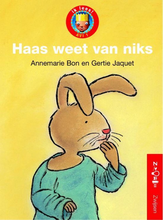 Cover van het boek 'Haas weet van niks' van Annemarie Bon