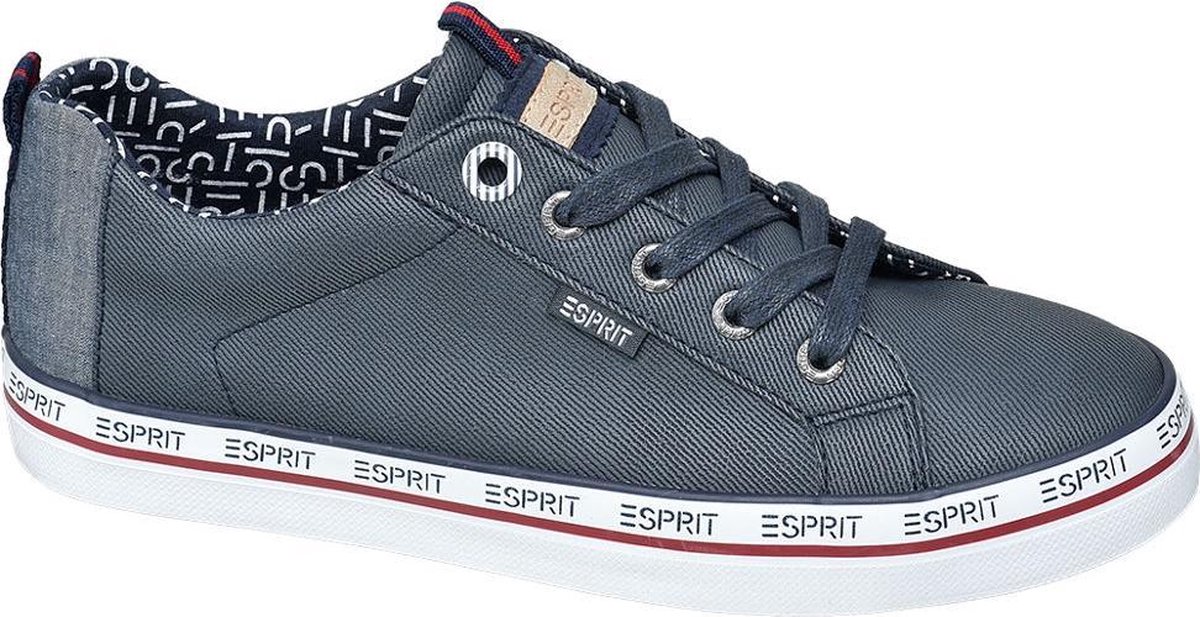 Esprit Dames Donkerblauwe sneaker - Maat 41 | bol.com