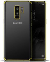 Hoesje Backcover Clear voor Samsung S9 Goud