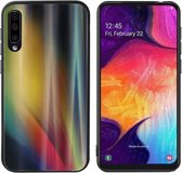 BackCover Aurora Glass voor Samsung A50 Geel