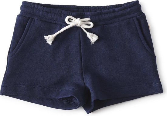 Kort broekje met pelikanen en navy/witte boordjes - Noddles