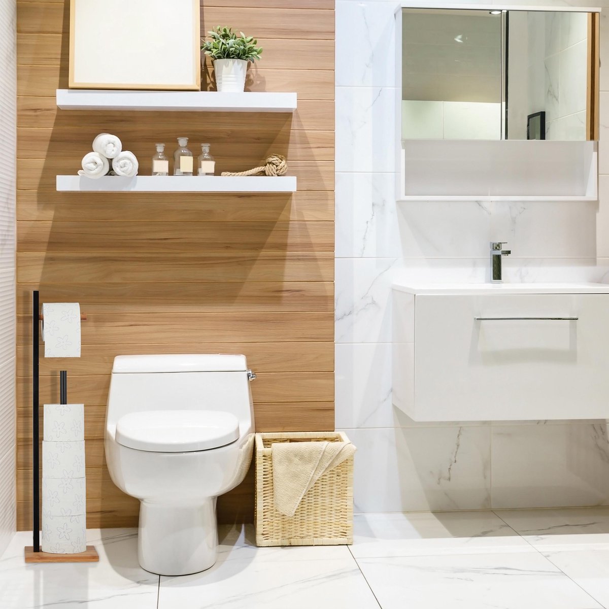 Taupe toiletrolhouders kopen? ✔️ Tot 26% korting