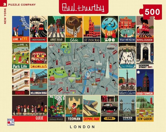 New York Puzzle Company - New Yorker Santa's Little Helpers 1000 Piece Jigsaw Puzzle, 19.25x26.625 Inches, Made In USA - View #11