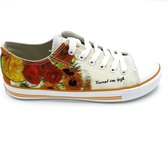 Van Gogh sunflower sneakers dames