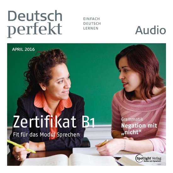 Deutsch lernen Audio - Das Zertifikat B1 - cover