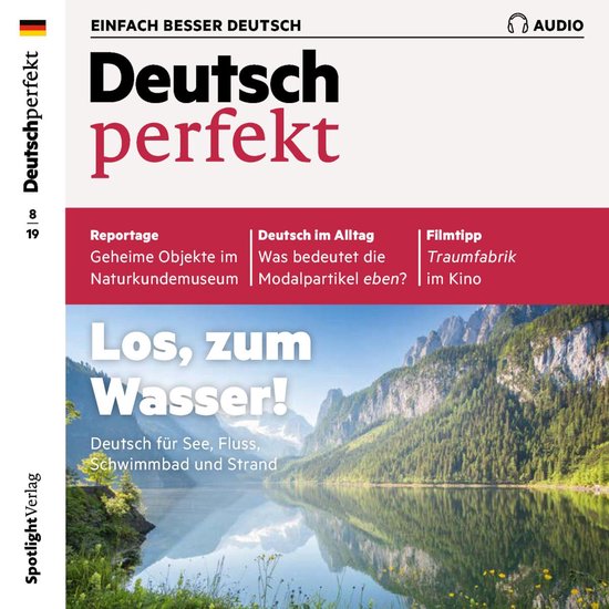 Deutsch lernen Audio - Los, zum Wasser! - cover