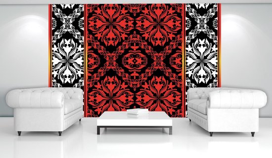 Poster | Rood , Zwart | 104 x 70,5 cm