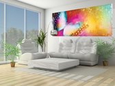 Modern Abstract flowers  Photo Wallcovering