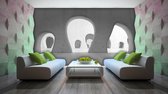 Abstract Modern Architecture Photo Wallcovering