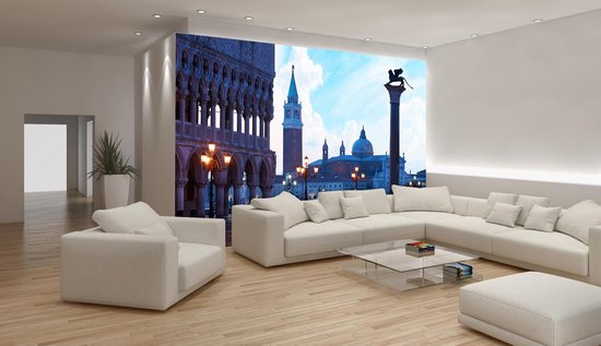 Blue Photomural, revêtement mural