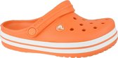 Crocs Crocband Clog K 204537-810, Kinderen, Oranje, Slippers maat: 33/34 EU