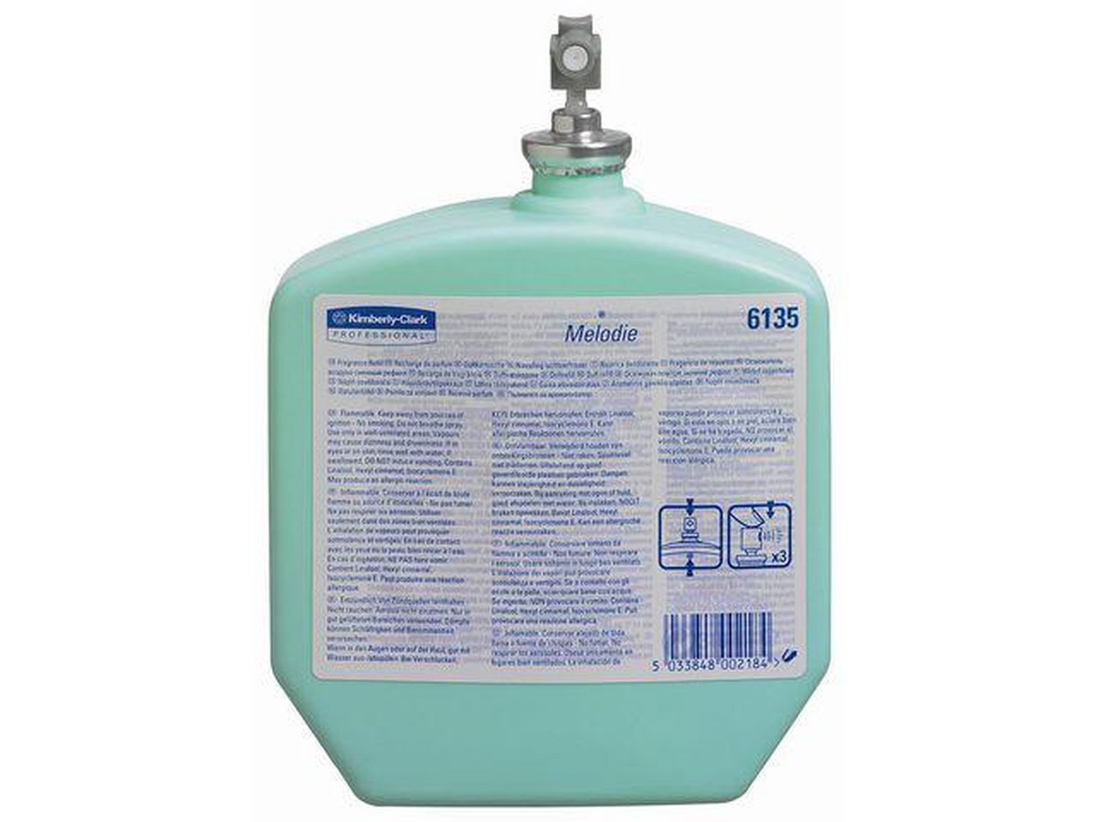 Kimberly Clark AirCare luchtverfrisser - Navulfles van 310 ml - Melodie