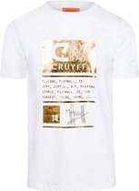 Cruyff Gaspar T-Shirt - wit, ,M