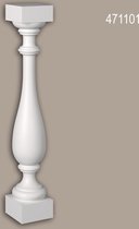 Baluster Profhome 471101 Exterieur lijstwerk Balustrade Gevelelement neo-classicisme stijl wit