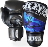 Joya Junior (kick)bokshandschoenen Top One Camo Blauw 12oz