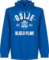 NK Osijek Established Hoodie - Blauw - XL