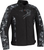 Bering Gozer Black Camo Textile Motorcycle Jacket S