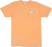 RIPNDIP Lord Nermal Pocket T-Shirt Over Dyed Orange