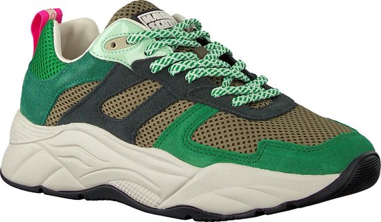 Scotch \u0026 Soda Dames Lage sneakers Celest - Groen - Maat 36 | bol.com