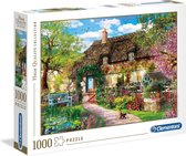 Clementoni Jigsaw Puzzle Hq - The Old Cottage 1000 Pieces